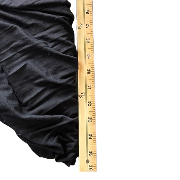 VINCE CAMUTO Plus Size Black Ruched Dress Short Sleeve NWOT - Size 2X - Picture 12 of 12